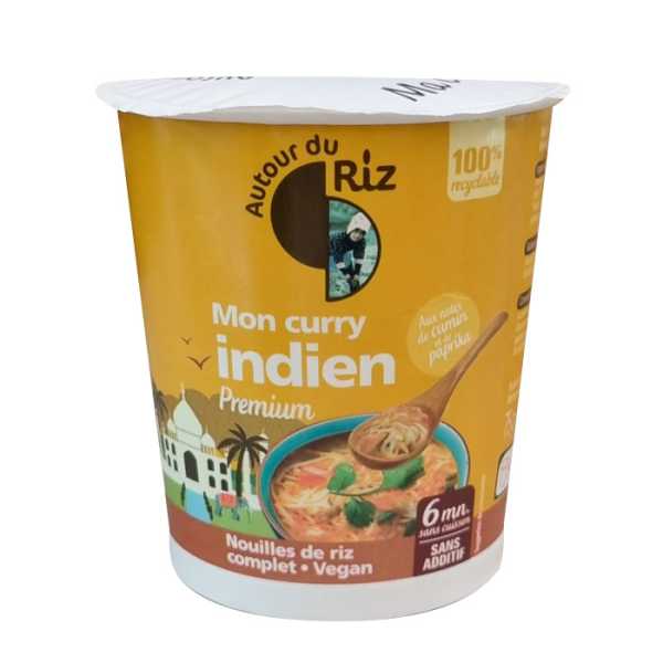 Cup curry indien