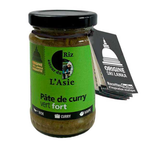 Pâte de curry vert bio 120gr