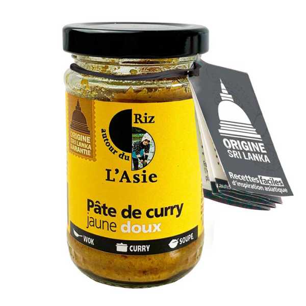 Pâte de curry jaune doux