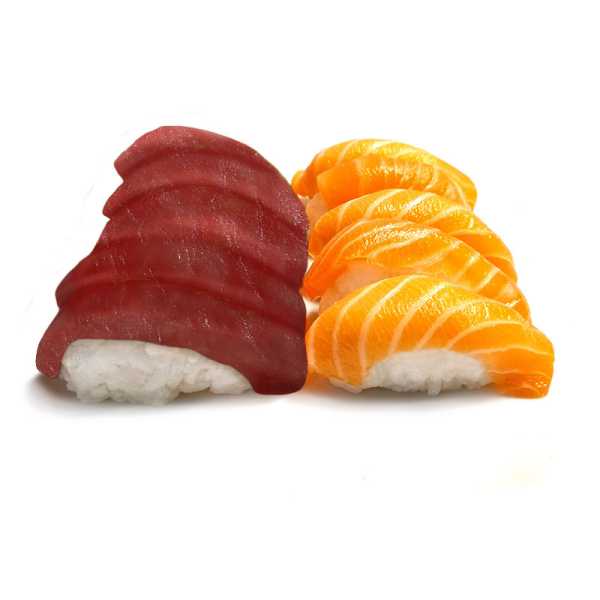 Sushi saumon et thon